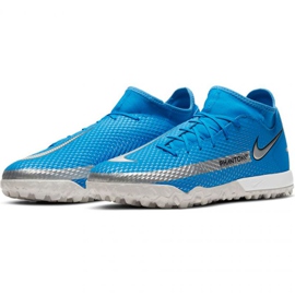 Buty piłkarskie Nike Phantom Gt Academy Df Tf M CW6666-400 wielokolorowe niebieskie 3