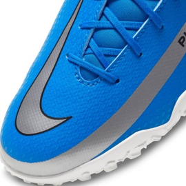Buty piłkarskie Nike Phantom Gt Club Df Tf Jr CW6729-400 wielokolorowe niebieskie 5