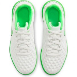 Buty piłkarskie Nike Tiempo Legend 8 Club Ic Jr AT5882-030 wielokolorowe białe 4