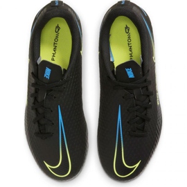 Buty piłkarskie Nike Phantom Gt Academy FG/MG Jr CK8476-090 czarne czarne 1