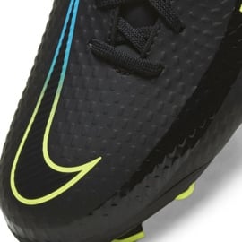 Buty piłkarskie Nike Phantom Gt Academy FG/MG Jr CK8476-090 czarne czarne 6