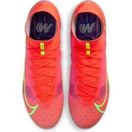 Buty piłkarskie Nike Mercurial Superfly 8 Elite Fg M CV0958 600 pomarańczowe pomarańcze i czerwienie 1