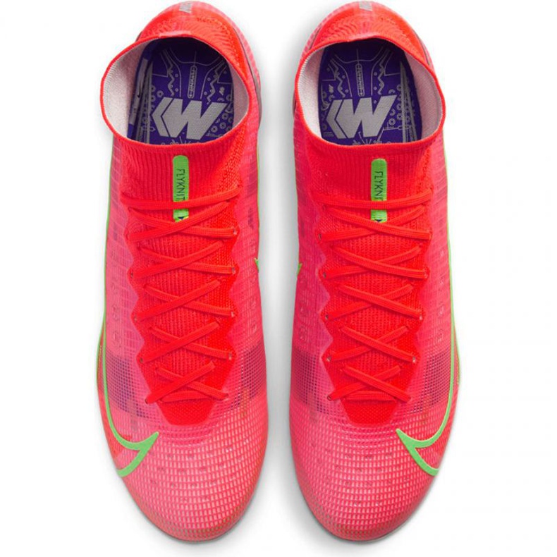 Buty piłkarskie Nike Mercurial Superfly 8 Elite SG-PRO Ac M CV0960 600 pomarańczowe pomarańcze i czerwienie 1