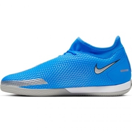Buty piłkarskie Nike Phantom Gt Academy Df Ic Jr CW6693 400 niebieskie niebieskie 1