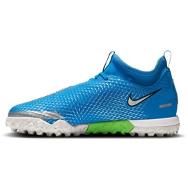 Buty piłkarskie Nike Phantom Gt Academy Df Tf Jr CW6695 400 niebieskie niebieskie 1