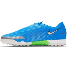 Buty piłkarskie Nike Phantom Gt Academy Tf M CK8470 400 niebieskie niebieskie 1