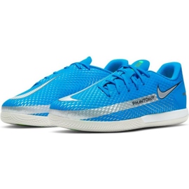 Buty piłkarskie Nike Phantom Gt Academy Ic Jr CK8480 400 niebieskie niebieskie 4