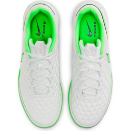 Buty piłkarskie Nike Tiempo Legend 8 Academy Ic M AT6099-030 białe białe 1