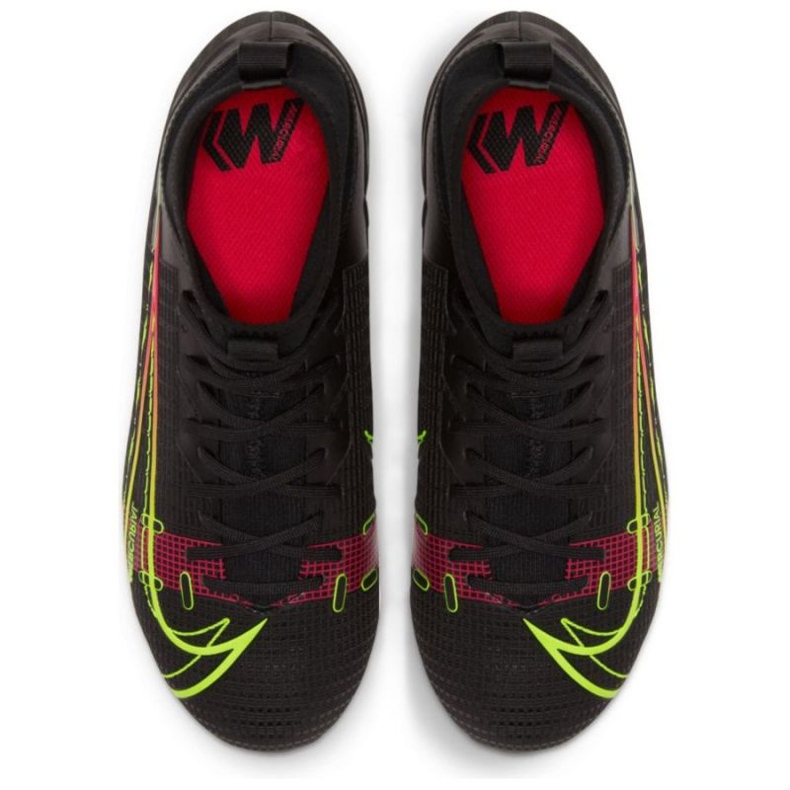 Buty piłkarskie Nike Mercurial Superfly 8 Academy Mg Jr CV1127 090 czarne czarne 1