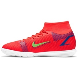 Buty piłkarskie Nike Mercurial Superfly 8 Academy M Ic CV0847 600 czerwone pomarańcze i czerwienie 1