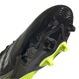 Buty piłkarskie adidas Copa Sense.3 Ll Fg Jr FX1982 wielokolorowe czarne 2