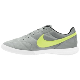 Buty piłkarskie Nike Premier 2 Sala Ic M AV3153 012 odcienie szarości szare zielone 1