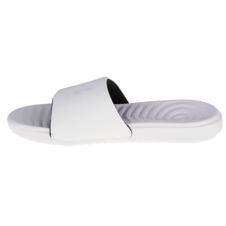 Klapki Under Armour Ansa Fixed Slides 3023772-101 białe 1