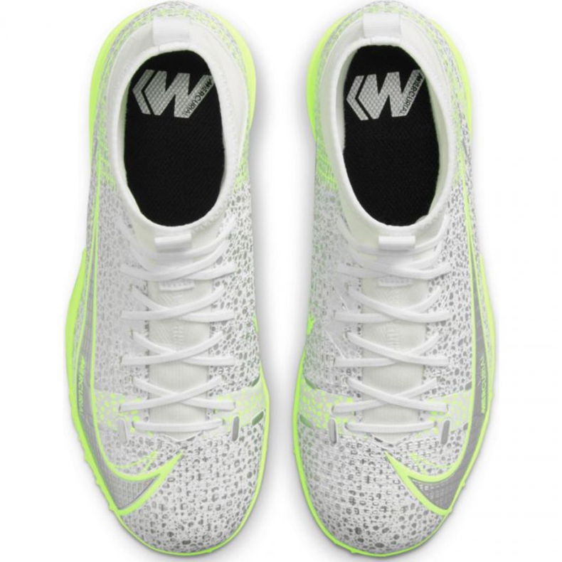 Buty piłkarskie Nike Mercurial Superfly 8 Academy Tf Jr CV0789-107 szare srebrny 1