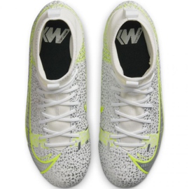 Buty piłkarskie Nike Mercurial Superfly 8 Academy FG/MG Jr CV1127 107 szare srebrny 1