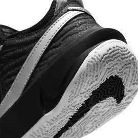 Buty do koszykówki Nike Team Hustle D 10 Big Basketball Shoe Jr CW6735 004 czarne czarne 4