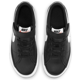 Buty Nike Court Legacy Shoe Jr DA5381 002 czarne granatowe 4
