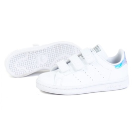 Buty adidas Stan Smith Cf C Jr FX7539 białe 1