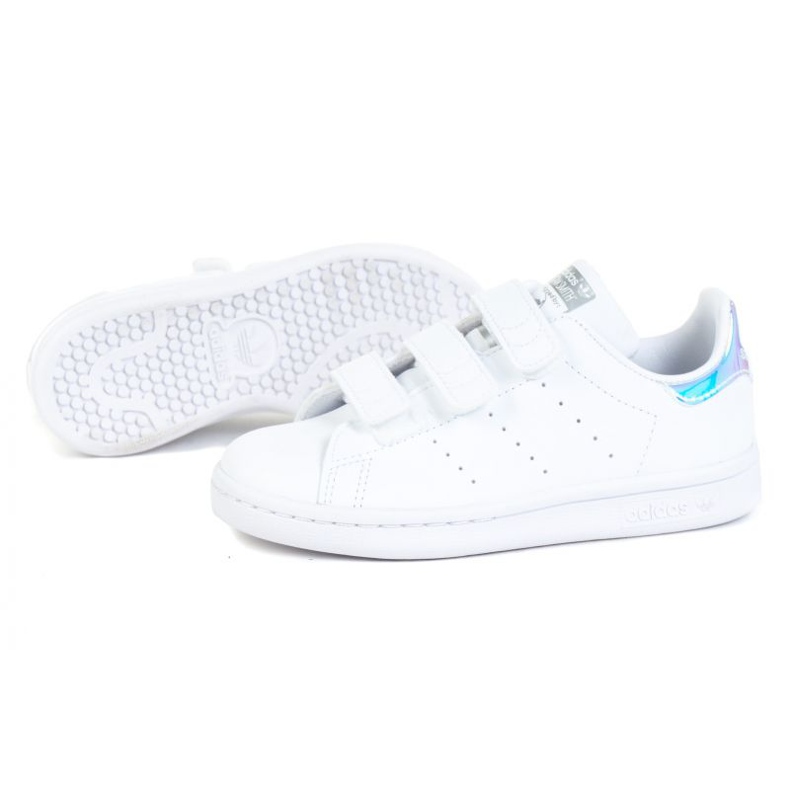 Buty adidas Stan Smith Cf C Jr FX7539 białe 1