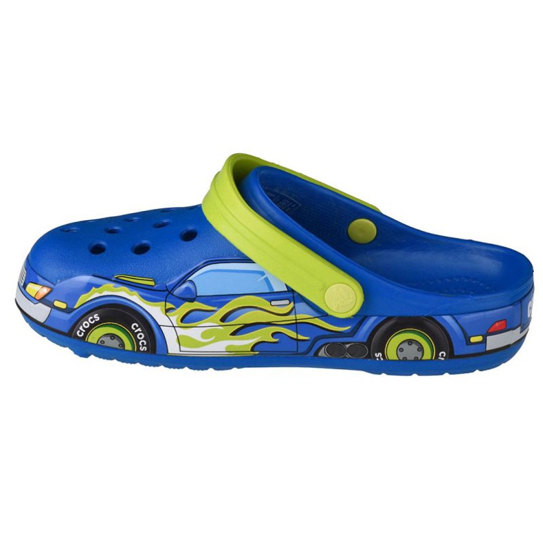 Klapki Crocs Fun Lab Truck Band Clog 207074-4JL niebieskie 1