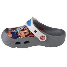 Klapki Crocs Fun Lab Paw Patrol Clog 206276-007 szare wielokolorowe 1