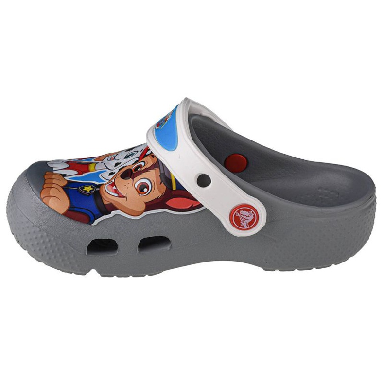 Klapki Crocs Fun Lab Paw Patrol Clog 206276-007 szare wielokolorowe 1
