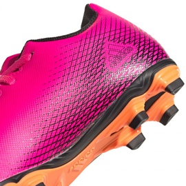Buty piłkarskie adidas X Ghosted.4 FxG M FW6950 wielokolorowe różowe 3