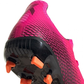 Buty piłkarskie adidas X Ghosted.3 Fg Jr FW6935 wielokolorowe różowe 4