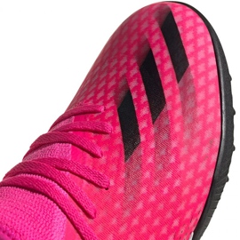 Buty piłkarskie adidas X Ghosted.3 Tf M FW6940 różowe różowe 3