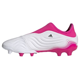 Buty piłkarskie adidas Copa Sense.3 Ll Fg M FW7268 granatowy, biały, różowy białe 1
