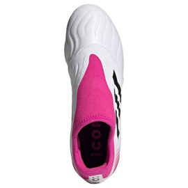 Buty piłkarskie adidas Copa Sense.3 Ll Fg M FW7268 granatowy, biały, różowy białe 2