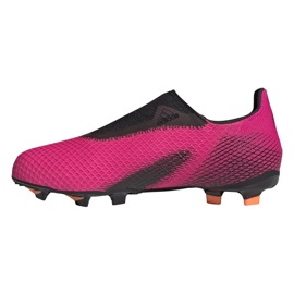 Buty piłkarskie adidas X Ghosted.3 Ll Fg Jr FY7281 różowe różowe 1