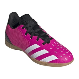 Buty piłkarskie adidas Predator Freak .4 In Sala Jr FW7539 wielokolorowe róże i fiolety 3