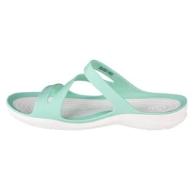 Klapki Crocs W Swiftwater Sandals 203998-3U3 niebieskie 1