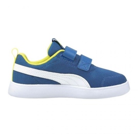 Buty Puma Courtflex v2 Mesh V 371758 07 niebieskie 1