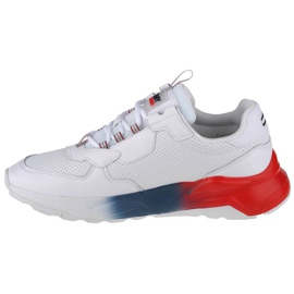 Buty Tommy Hilfiger Jeans Chunky Tech Runner Gradient M EM0EM00648-C87 białe czerwone granatowe 1