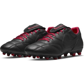 Buty piłkarskie Nike Tiempo Premier Ii Fg M 917803-016 czarne czarne 7