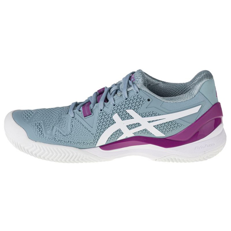 Buty Asics Gel-Resolution 8 Clay W 1042A070-403 niebieskie 1