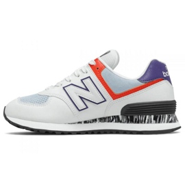 Buty New Balance W WL574CS2 białe szare wielokolorowe 1