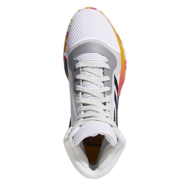 Buty do koszykówki adidas Marquee Boost M G26212 wielokolorowe białe 7