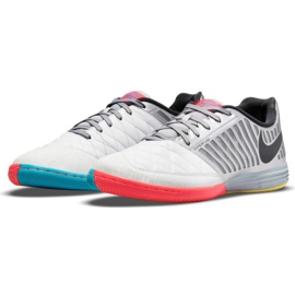 Buty piłkarskie Nike Lunar Gato Ii Ic M 580456 167 czarny, biały, szary/srebrny białe 2
