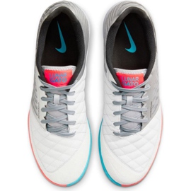 Buty piłkarskie Nike Lunar Gato Ii Ic M 580456 167 czarny, biały, szary/srebrny białe 4