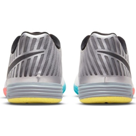 Buty piłkarskie Nike Lunar Gato Ii Ic M 580456 167 czarny, biały, szary/srebrny białe 5