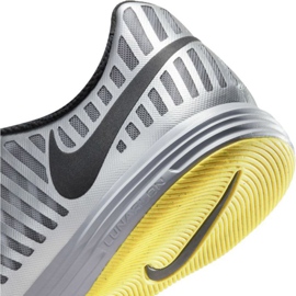 Buty piłkarskie Nike Lunar Gato Ii Ic M 580456 167 czarny, biały, szary/srebrny białe 6