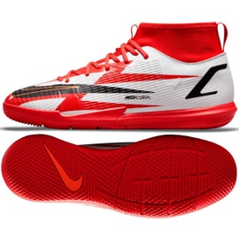 Buty piłkarskie Nike Mercurial Superfly 8 Academy CR7 Ic Jr DB2676 600 wielokolorowe białe 1