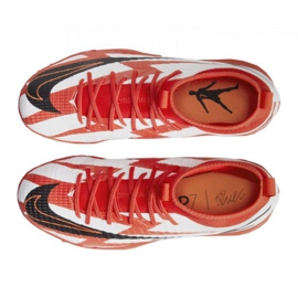 Buty piłkarskie Nike Mercurial Superfly 8 Academy CR7 Tf Jr DB2679 600 wielokolorowe pomarańcze i czerwienie 1