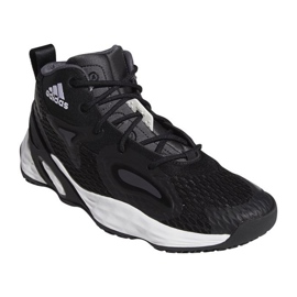 Buty do koszykówki adidas Exhibit A Mid M H67747 czarne czarne 3