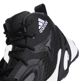 Buty do koszykówki adidas Exhibit A Mid M H67747 czarne czarne 4