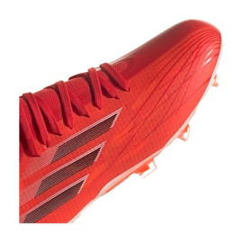Buty piłkarskie adidas X Speedflow.1 Fg Jr FY3284 czerwone pomarańcze i czerwienie 5