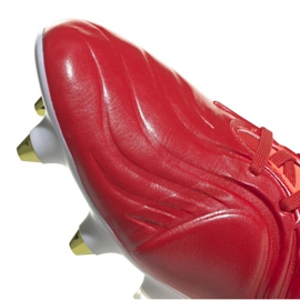 Buty piłkarskie adidas Copa Sense.1 Sg M FY6201 czerwone pomarańcze i czerwienie 4
